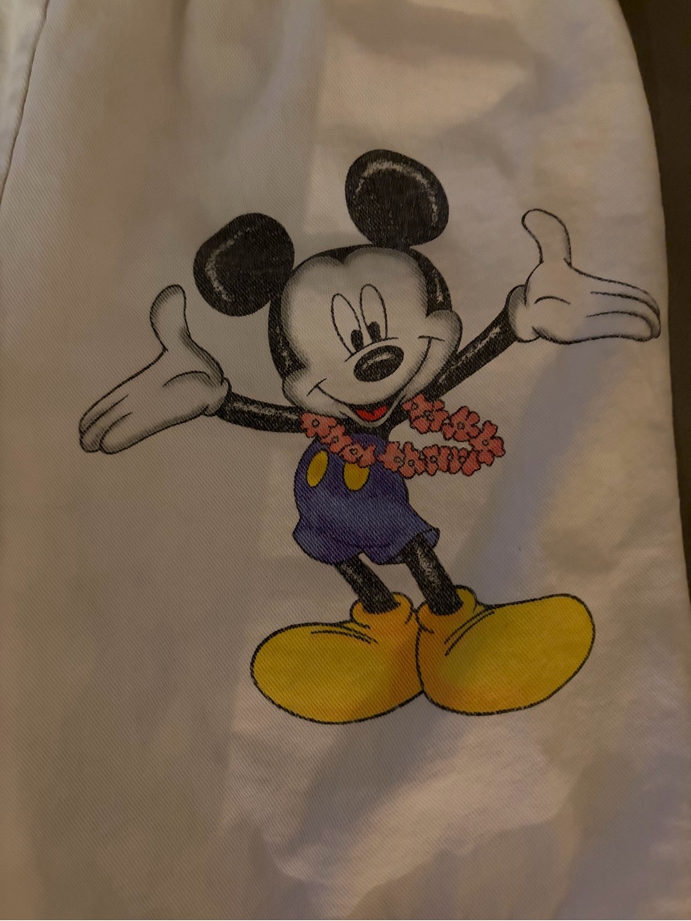 Vintage Mickey by Jerry Leigh Disney vacation club cotton shorts
